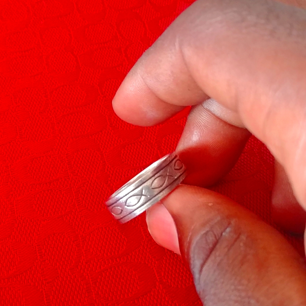 #SOLD#Biblical Faith Ring (925 Silver) - Picture 1 of 8